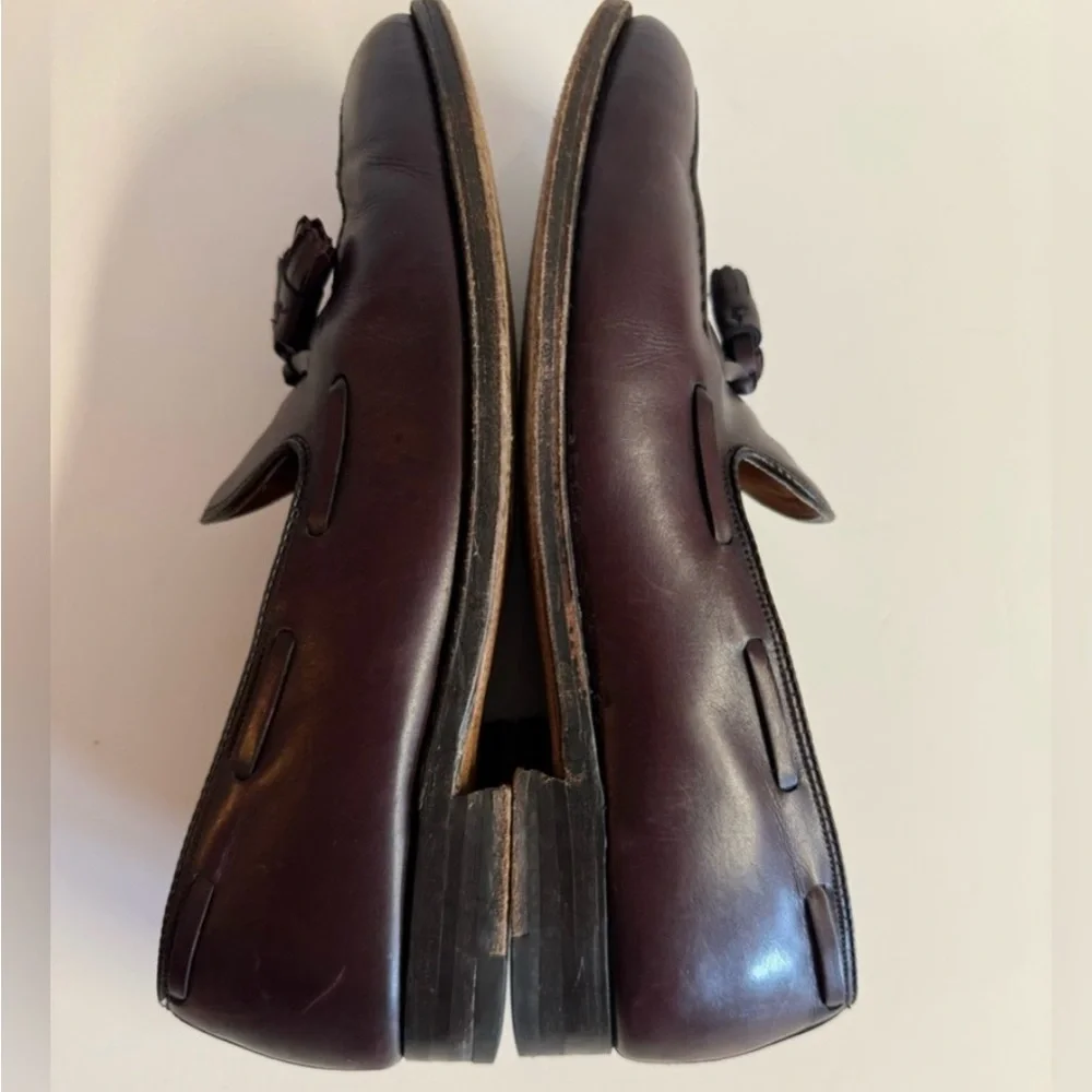 Alden Men's Burgundy Cordovan Tassel Loafers